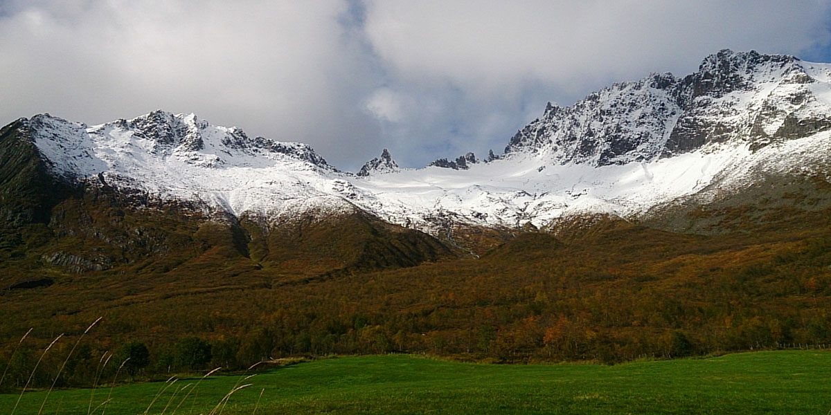 Alpehytta på Standaleidet<br />midt i Sunnmørsalpane