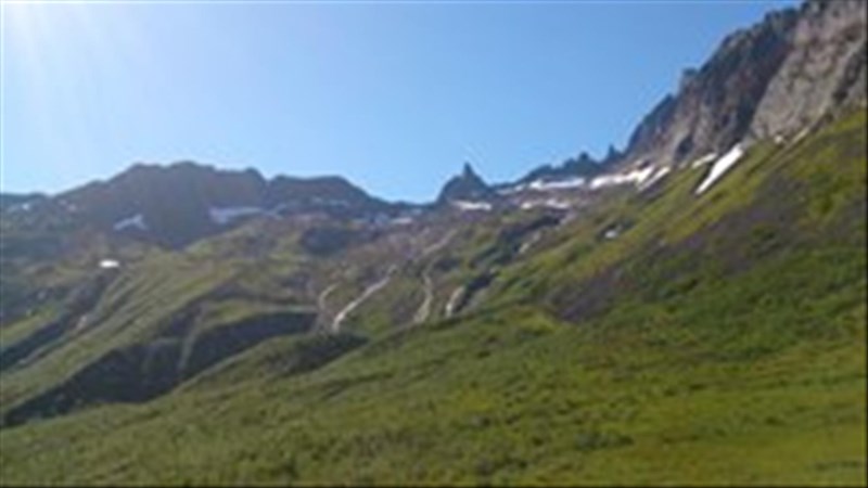 Bildegalleri - Mot Fingeren og  Gluggen i Gluggefjellet